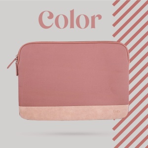TNB SLCOLOR14PK LAPTOP TORBA/NAVLAKA, 13-14'', Pink - Img 2