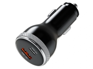 TRACER Auto punjač 51W USB-C PD 30W + USB-A QC 3.0 12/24V ProCharge - Img 3