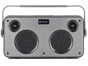 TRACER Bluetooth zvucnik 24W radio microSD Type-C M302 TWS BT GRAPHITE - Img 2