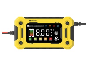 TRACER Pametni punjač za akumulatore 12V 8A sa 9-stepenim punjenjem DT128 - Img 2
