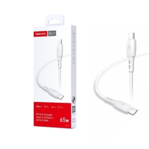 TRANYOO USB Kabl T-P2 65W USB-C na USB-C 1m Brzo punjenje