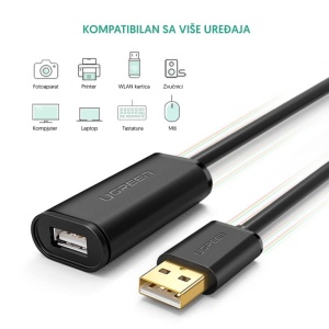 UGREEN US121 Aktivni USB produžni kabl 5m - Img 2