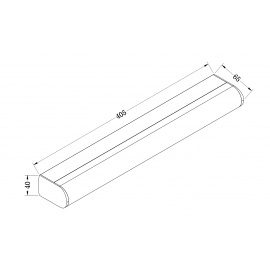 VESTA 597 ZIDNA LAMPA LED 9W 4200K CRNA - Img 4