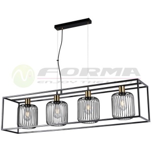 Viseća lampa F7044-4V BK+SG - Img 2