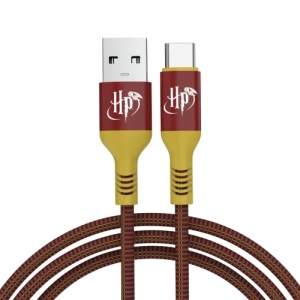 WB Moye Harry Potter USB-A to USB-C Charging Cable 01 1m