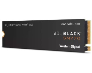 WD 250GB M.2 NVMe SSD Gen4 WDS250G3X0E SN770 Black