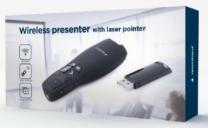 WP-L-12 Gembird Wireless prezenter, laser pointer - Img 2