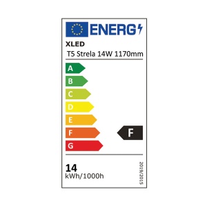 XLED T5 Strela 14W 1170mm 3CCT 3000-6500K/220-240V - Img 2