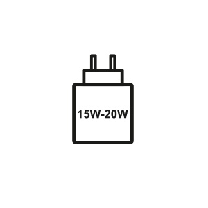 Xwave H130 AC 20w Brzi ZIDNI punjač za mobilne,tablete, usb-C usb-A ,Beli - Img 3