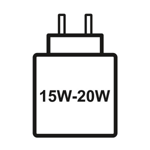 Xwave H20AC 20w Brzi ZIDNI punjač za mobilne,tablete, usb-C usb-A ,CRNI - Img 3