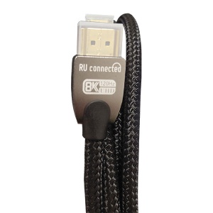 Xwave HDMI 2.1 1,5m pc 8K 60Hz bakarni pleteni kabl sa pozlacenim/cink konektorima - Img 3