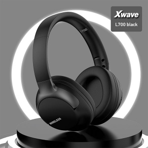 Xwave L700 Bluetooth slušalice stereo sa mikrofonom/v5.3/FM/Aux/microSD CRNE - Img 4