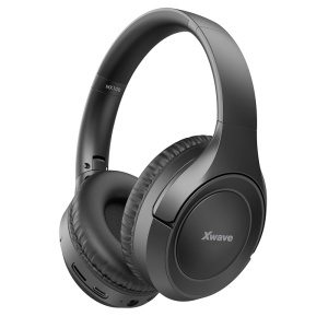 Xwave MX100 black Bluetooth slušalice stereo sa mikrofonom/v5.3/FM/Aux/microSD - Img 1
