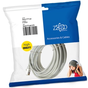 ZED electronic Mrežni FTP kabel, CAT6, 5 met - FTP6/5 - Img 1