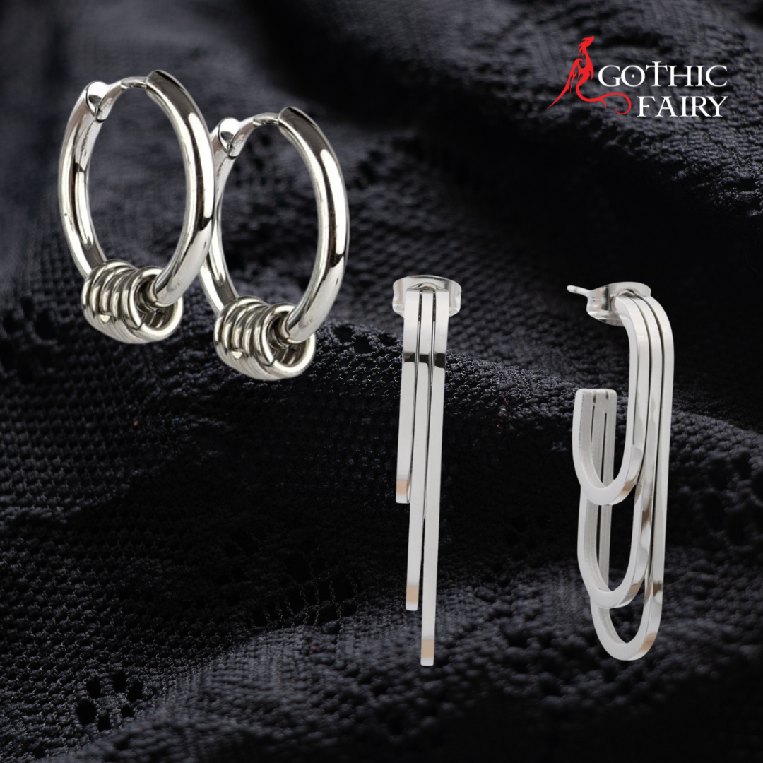 Cercei inox (otel inoxidabil)