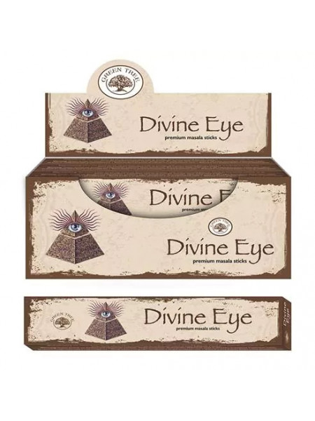 Betisoare de tamaie parfumate Green Tree - Divine Eye