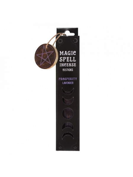 Betisoare tamaie magice pentru rituluri de prosperitate - Magic Spell, cu suport din lemn