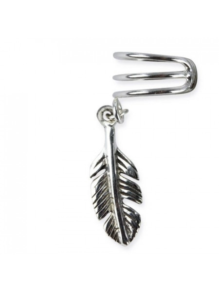Cercel argint earcuff Pana 2.6cm