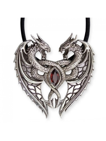 Pandantiv argint Inima de Dragon 4.4cm