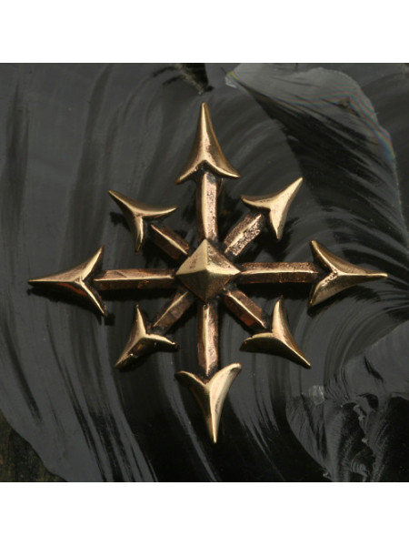 Pandantiv bronz Pentagrama Haosului Chaosagram
