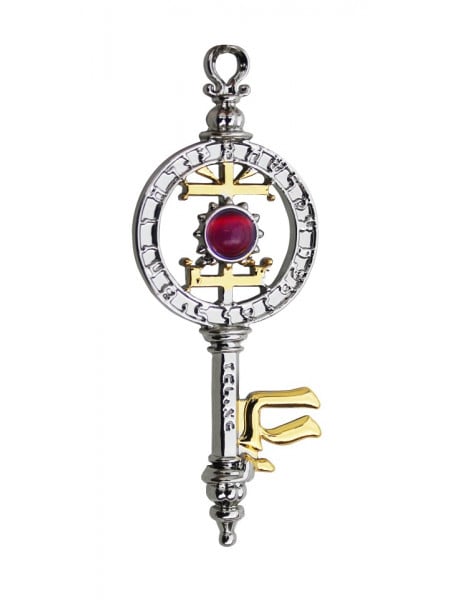 Pandantiv cu lantisor Cabala Mistica - Cheia Sferei Sefirot, talisman pentru indeplinirea visurilor