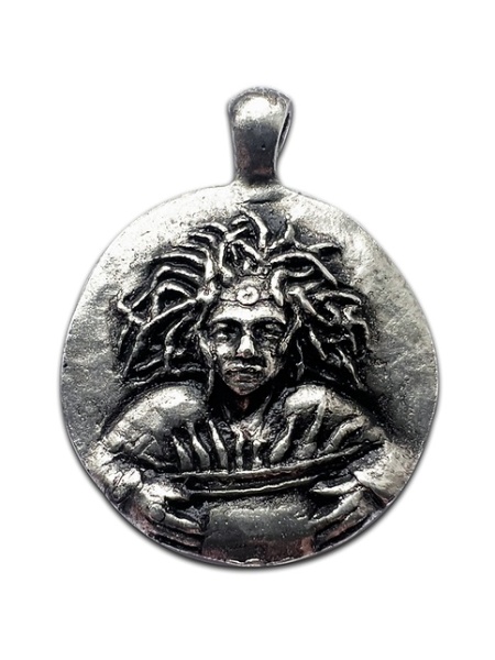 Pandantiv cu lantisor Cerridwen – Talisman pentru Inspiratie, 2.5cm