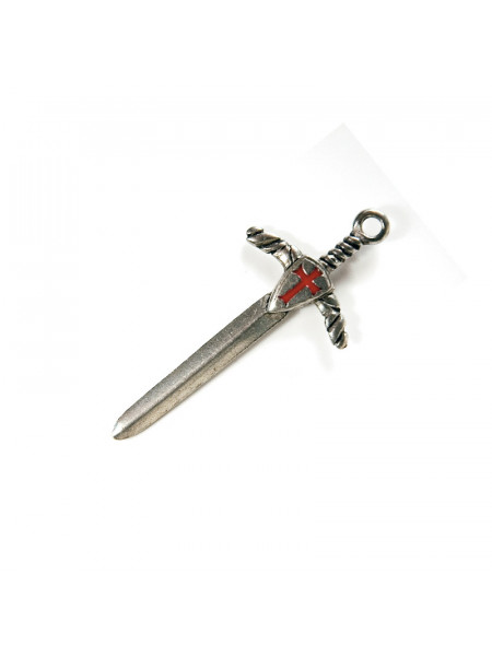 Pandantiv medieval Sigiliul Templierilor - Sabia Templierilor