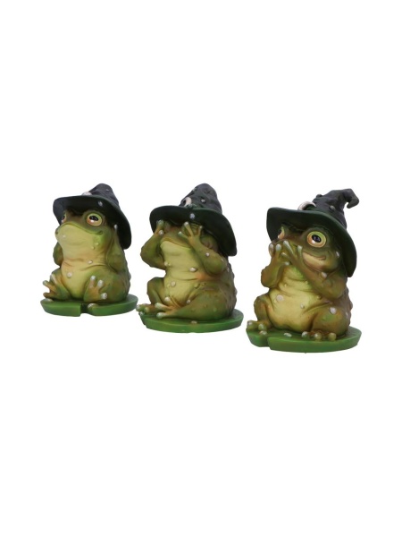 Set statuete Trei Broaste Vrajitoare Intelepte 10.3cm