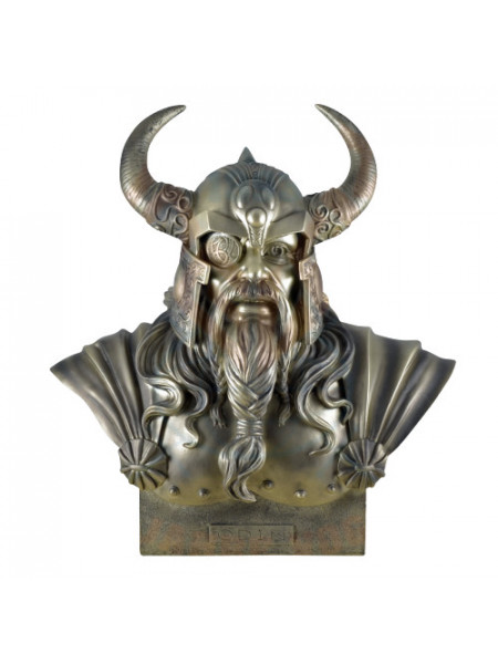 Statueta - bust zeu nordic Odin 41cm