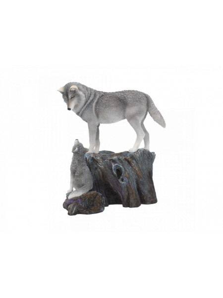 Statueta lupi Indrumare - Lisa Parker - 25 cm