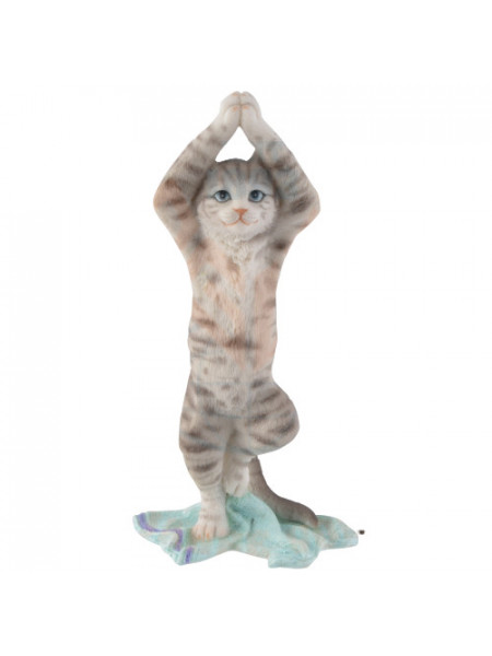 Statueta pisicuta Yoga - Tree Pose 15 cm