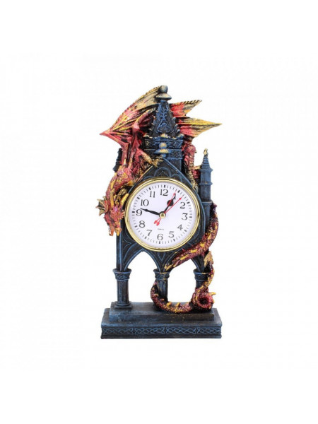 Ceas de birou cu dragon Gardianul timpului 27.5 cm - Img 1