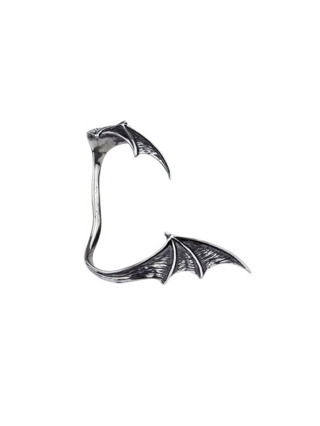 Cercel pe ureche ear wrap Aripi de liliac - pentru urechea dreapta 5,5 cm