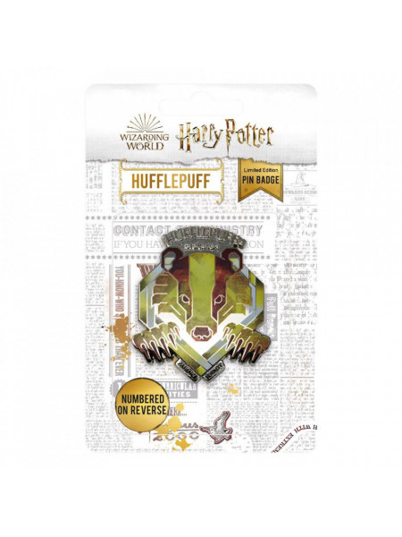 Insigna licenta Harry Potter - Casa Hufflepuff