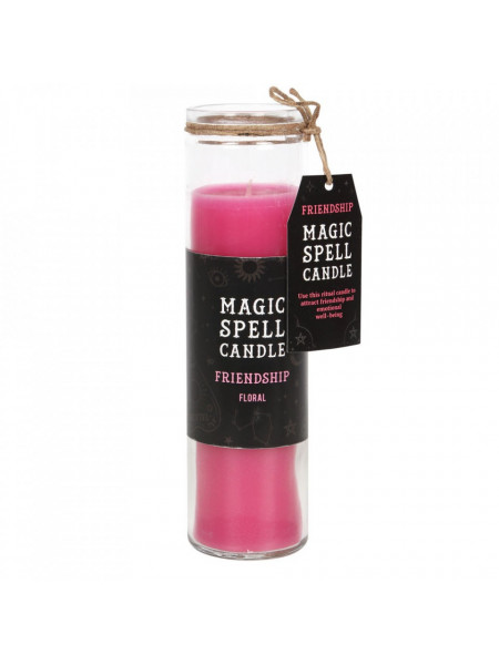 Lumanare magica pentru ritualuri de prietenie - Magic Spell (aroma florala)
