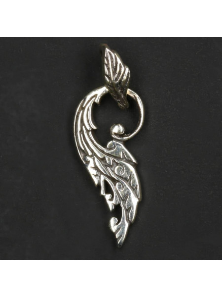 Pandantiv argint Frunze, 3.7cm