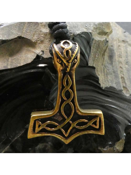 Pandantiv bronz Ciocanul lui Thor 3.5cm
