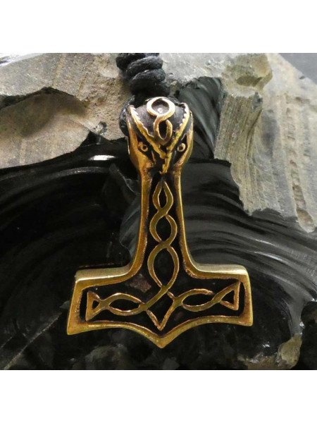 Pandantiv bronz Ciocanul lui Thor