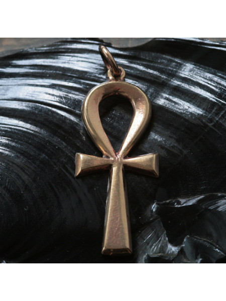 Pandantiv egiptean bronz Ankh