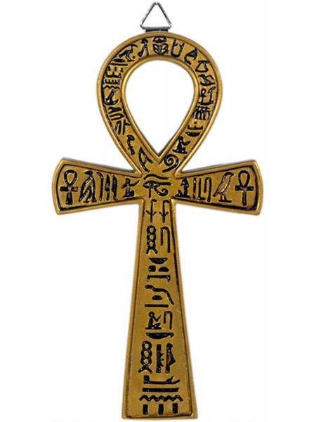 Placheta decorativa Ankh Egiptean 18 cm