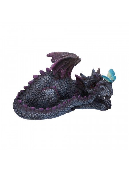 Statueta dragon cu fluturas Butterfly Rest 19 cm