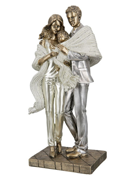 Statueta Modern Living - Fericire in Familie, 27 cm