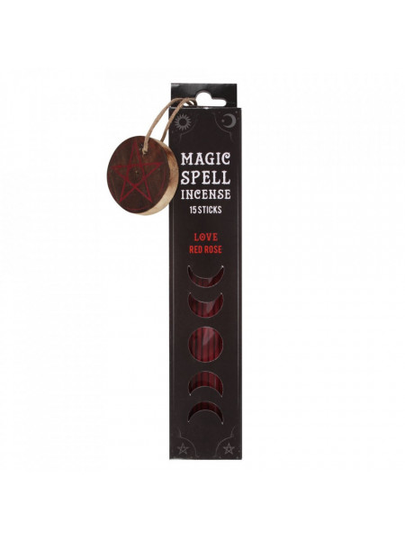 Betisoare tamaie magice pentru ritualuri de iubire - Magic Spell, cu suport din lemn