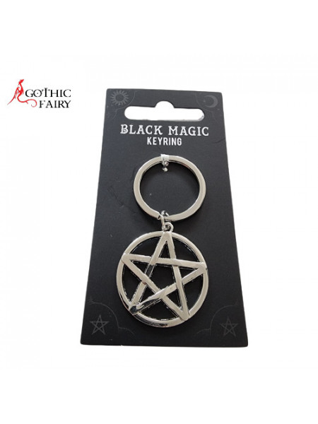 Breloc Black Magic - Pentagrama 7 cm - Img 1