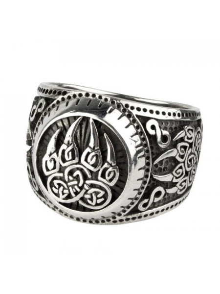 Inel argint Gheara de Urs 1.8cm
