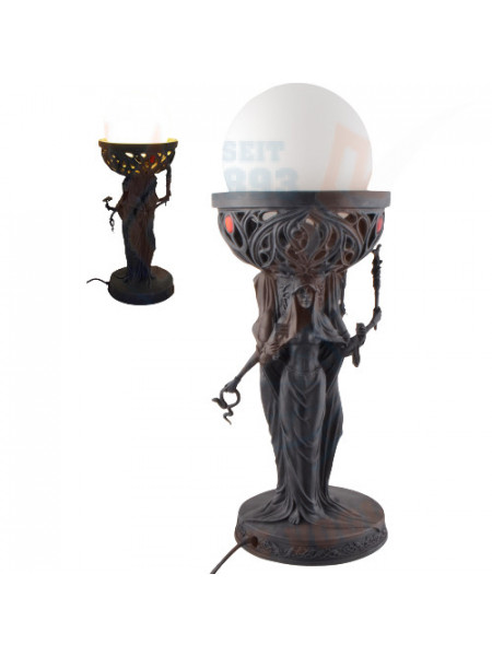 Lampa de birou mitologica Zeita Hecate 46cm