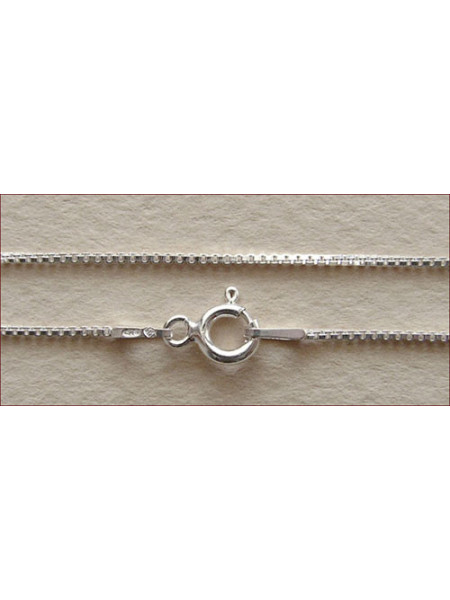 Lantisor argint model venetian, grosime 1 mm