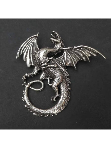 Pandantiv argint Dragonul Puterii 5.7 cm