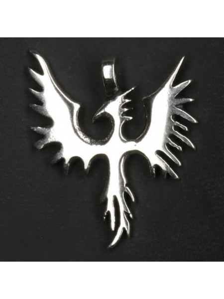 Pandantiv argint Pasarea Phoenix 3.3cm
