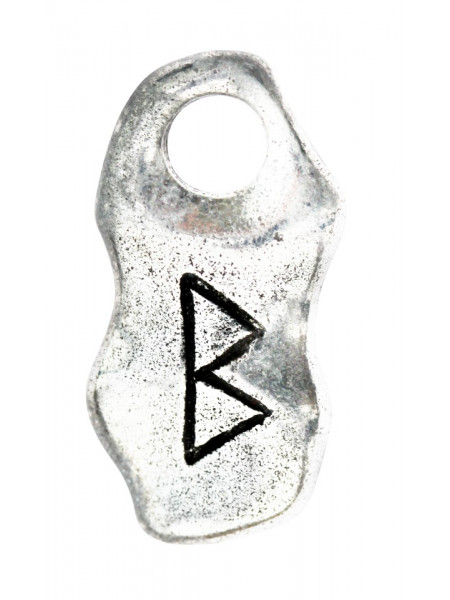 Pandantiv talisman cu rune Beorc